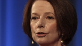 Australian Prime Minister Julia Gillard, Aug. 7, 2012.