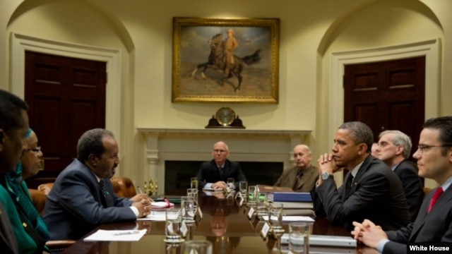 Madaxweyne Obama iyo Madaxweyne Xasan