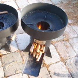 A clean, efficient cookstove designed for low-cost manufacturing in Africa.