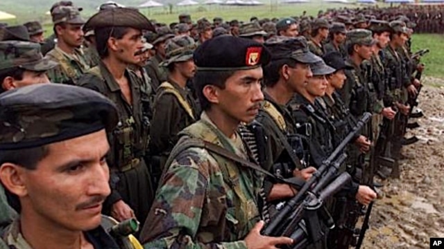 Revolutionary Armed Forces of Colombia (FARC) rebels (2000 file photo)