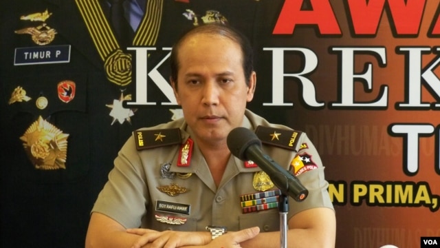 Kepala Biro Penerangan Masyarakat Polri Brigadir Jenderal Polisi Boy Rafli Amar (Foto: dok).