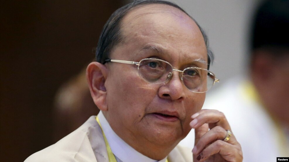 သမၼတေဟာင္းဦးသိန္းစိန္ ( ႏိုဝင္ဘာ ၁၅၊ ၂၀၁၅)
