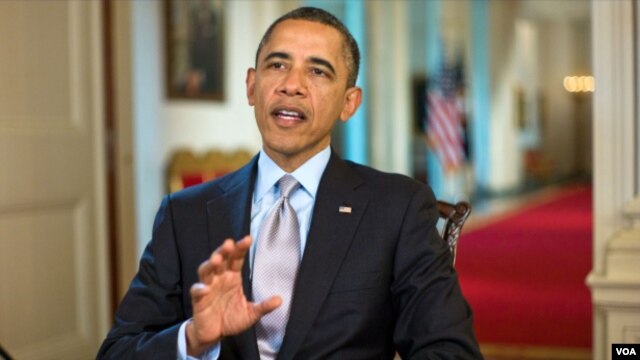Barack Obama dijo que los estadounidenses viven hoy día en un medio ambiente más saludable.