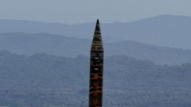 In this Wednesday, Nov. 28, 2012 photo released by Inter Services Public Relations department, Pakistan-made Hatf V or Ghauri missile is launched from an undisclosed location in Pakistan.