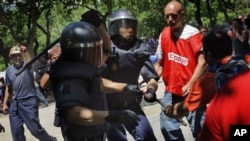 spain protest