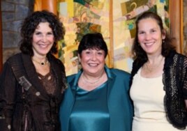 Howard Miller's daughters (from left) Wendy Miller, Sara Arnon and Julie Miller-Soros.