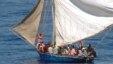 Một chiếc thuyền chở quá tải di dân Haiti