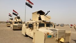Các lực lượng Iraq tiến vào Mosul để giành lại cứ địa này từ tay Nhà nước Hồi giáo ngày 21/2/2016.