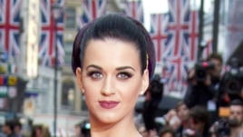 U.S. singer Katy Perry at the European Premiere of her film "Part of Me" in London, July 3, 2012.