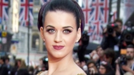 U.S. singer Katy Perry at the European Premiere of her film "Part of Me" in London, July 3, 2012.