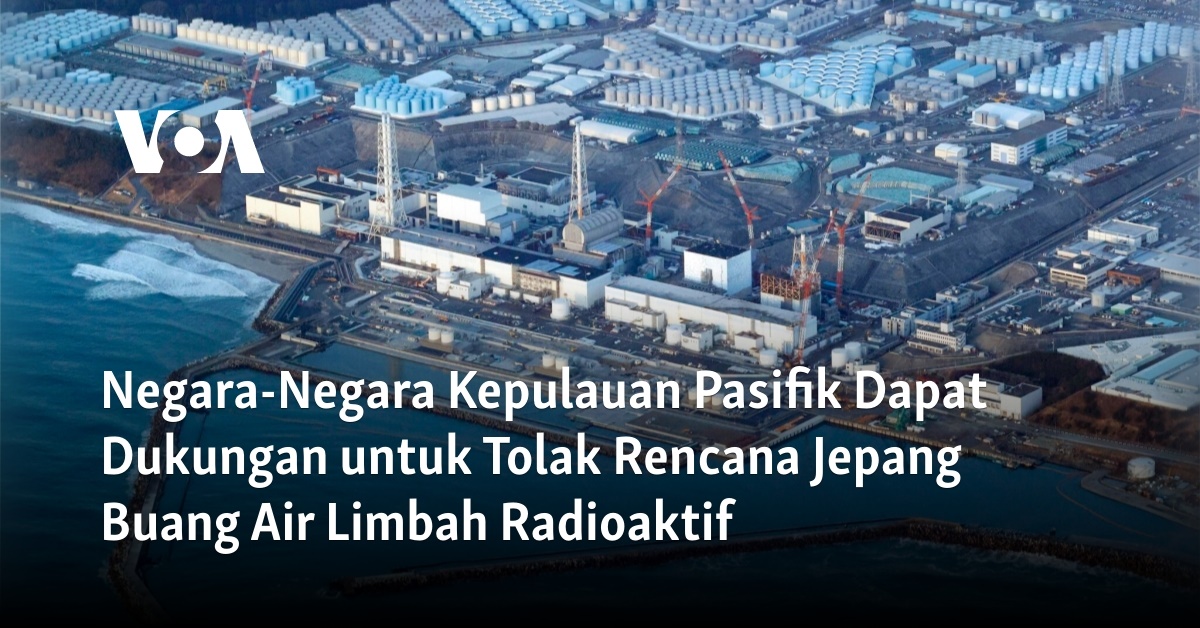 Negara Negara Kepulauan Pasifik Dapat Dukungan Untuk Tolak Rencana