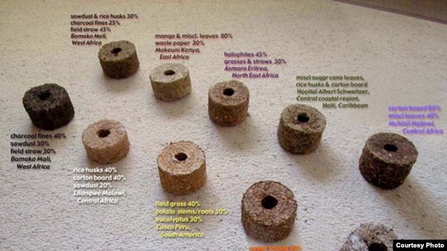 Briquettes (courtesy: Legacy Foundation)