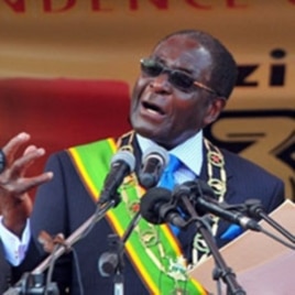 President Robert Mugabe addresses the nation in Harare (File)