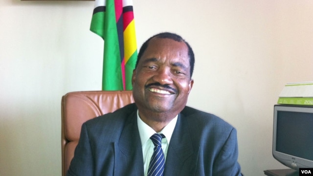 ZANU-PF spokesperson Rugare Gumbo, December 2012. (S. Mhofu/VOA)