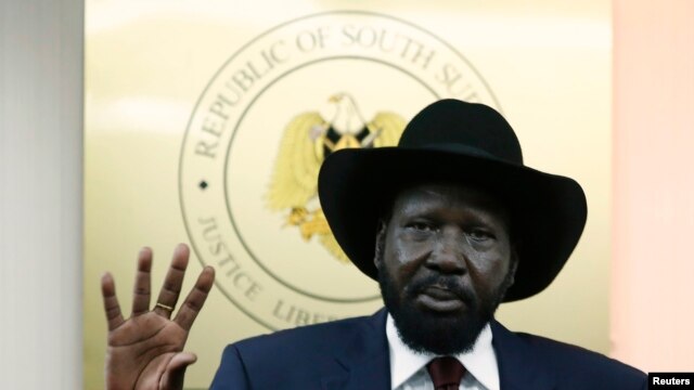 Tổng thống Nam Sudan Salva Kiir 