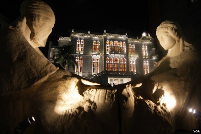 Beirut's Sursock Museum opened this month after an eight-year, nearly $14 million renovation. (VOA photo - J. Owens).