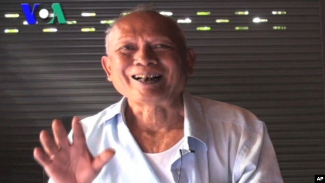 Meas Muth, 71, is a former member of the Khmer Rouge regime’s central committee. In an interview in July, he told VOA Khmer any accusations against him were not legal under the rules of the court.