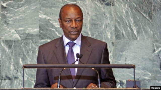 Presiden Guinea Alpha Conde berjanji untuk melanjutkan perang melawan korupsi, pasca terbunuhnya kepala keuangan negara itu (Foto: dok).