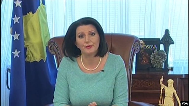 Predsednica Kosova Atifete Jahjaga