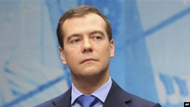 Russian President Dmitry Medvedev (file photo)
