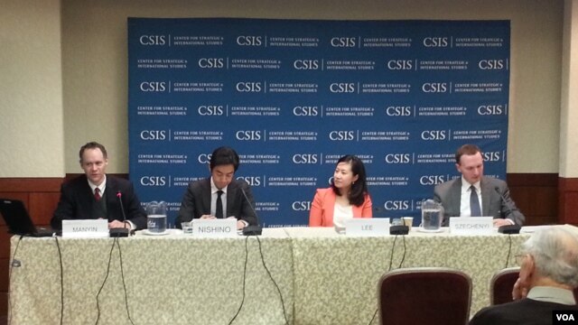 22일 워싱턴 전략국제문제연구소(CSIS)에서 ‘미국과 한국, 일 관계의 재설정’이란 주제로 열린 학술 토론회.