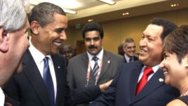 En la V Cumbre, en Puerto España, en 2009, Obama causó una buena impresión, hasta a Hugo Chávez.