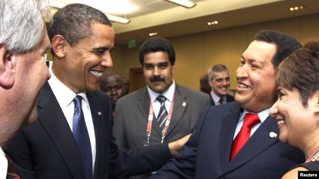En la V Cumbre, en Puerto España, en 2009, Obama causó una buena impresión, hasta a Hugo Chávez.