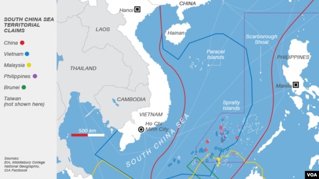 Spratly Islands, China Sea Territorial Claims