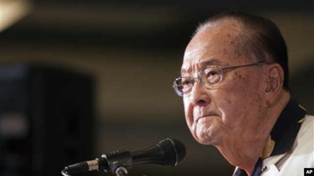 US Sen. Daniel Inouye (Nov. 2012 photo)