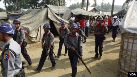 စစ္ေတြၿမိဳ႕ ရဲလံုျခံဳေရး ။ (ဧၿပီ ၁၊ ၂၀၁၄)