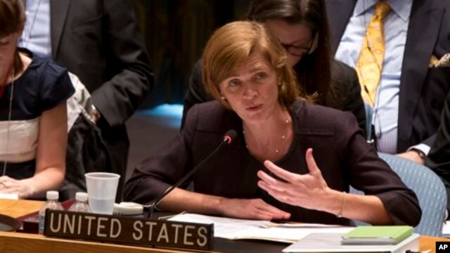 Đại sứ Mỹ tại Liên Hiệp Quốc Samantha Power nói rằng đề nghị về chuyến đi của ông Bashir hết sức không thích đáng 