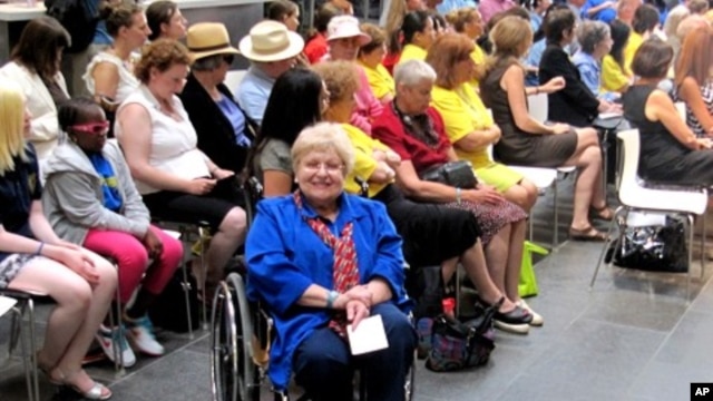Bobbi Wailes contracted polio as a child. Today she runs the Lincoln Center programs for disability