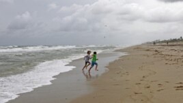 Desoladas las playas de Denver, Colorado, por efecto de las lluvias y vientos de 'Sandy'.