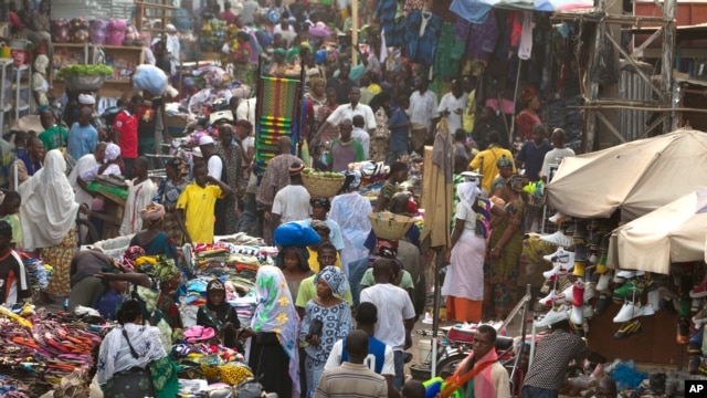 Affluence au Grand Marché de Bamako 