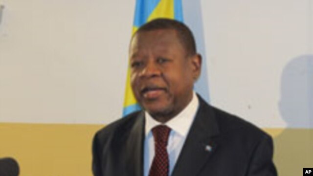 Lambert Mende, ministre congolais des Communications (Archives)