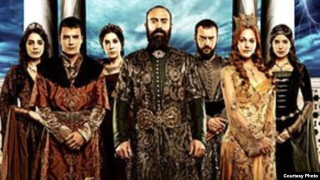 Poster for Turkish TV series "Magnificent Century"