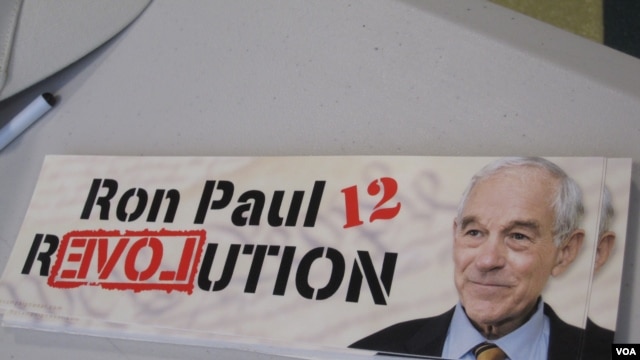 Ron Paul s'est adressé dimanche à ses partisans à Tampa.
