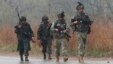 U.S. and South Korean army soldiers march during their military exercise in Paju near the border with North Korea, South Korea, April 25, 2013. 