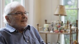 In this September 6, 2011 photo, children's book author Maurice Sendak is photographed doing an interview at his home in Ridgefield, Connecticut.