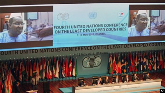 A general view of the 4th United Nations Conference on the Least Developed Countries in Istanbul, May 9, 2011