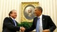 FILE - U.S. President Barack Obama shakes hands with Pakistan's Prime Minister Nawaz Sharif in the Oval Office at the White House in Washington, Oct. 23, 2013.