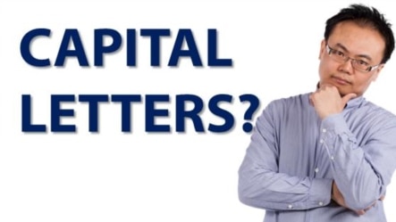 capital letters
