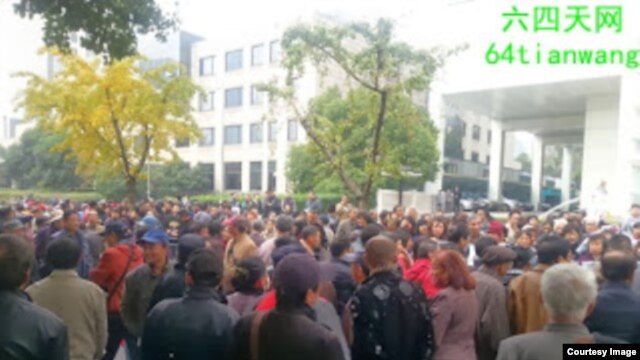  数千上海访民星期三呼吁司法公正