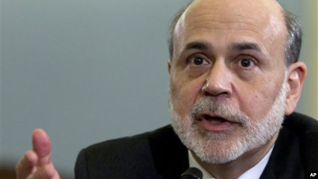 Federal Reserve Chairman Ben Bernanke testifies on Capitol Hill in Washington, before the House Budget Committee,  February 2, 2012,