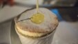 A French restaurant in Cleveland, Ohio, serves up Grand Marnier soufflé with Crème Anglaise. (Photo by Flickr user Edsel Little via Creative Commons license)