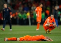 Netherlands hopes to avenge their 2010 loss against Spain.