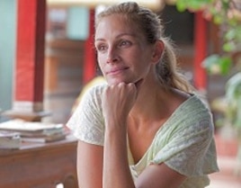 Julia Roberts as "Elizabeth Gilbert" in Columbia Pictures' EAT, PRAY, LOVE