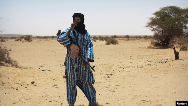 Un combattant touareg du MNLA à Kidal, au Mali, le 23 juin 2013. 