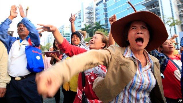 Các vụ đối đầu chính trị đã gây rạn nứt trong một số gia đình ở Thái Lan.