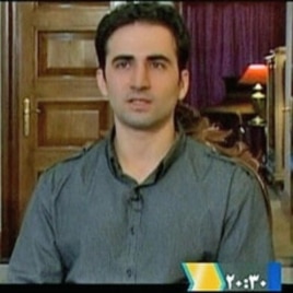Iranian-American Amir Mirza Hekmati, who has been sentenced to death by Iran's Revolutionary Court on the charge of spying for the CIA, speaks during a recorded interview in an undisclosed location, in this undated still image taken from video by Reuters